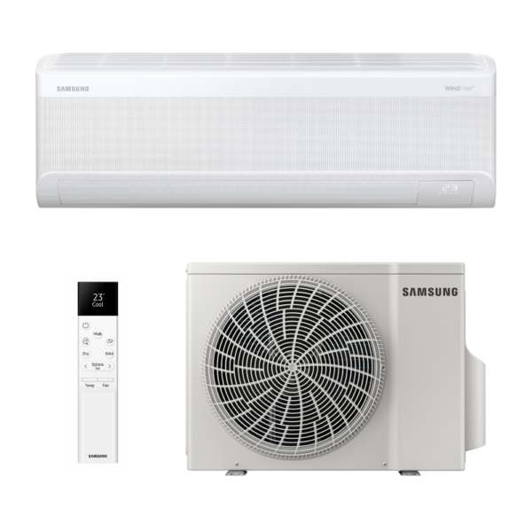 bevejis oro kondicionierius samsung wind free komplektas kondicionieriai